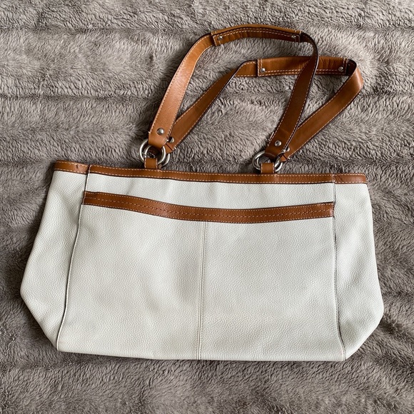 Coach Leather Tote Bag - Picture 2 of 4